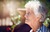 Pensive senior woman awaiting her dementia diagnosis
